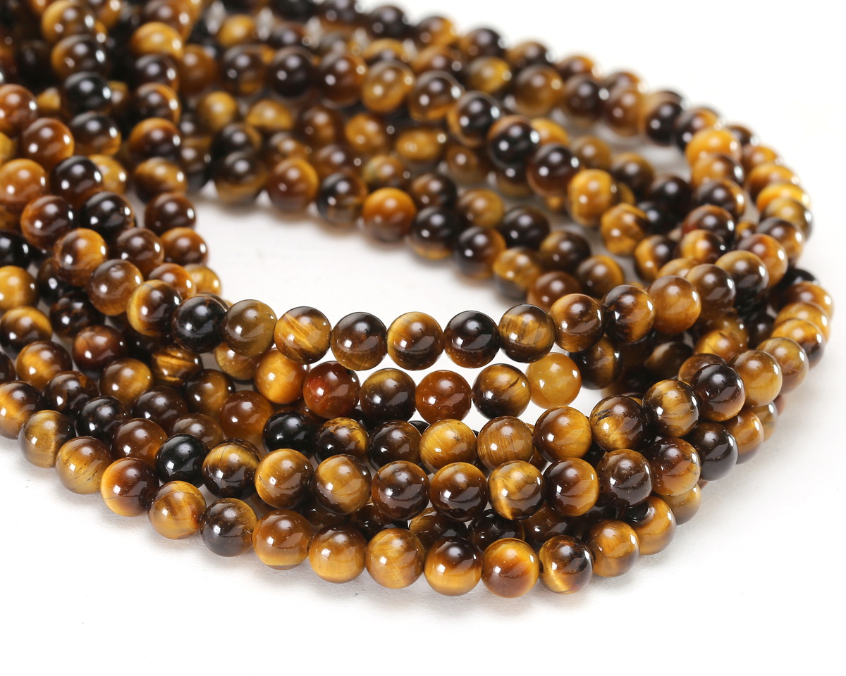 Tiger Eye (A) Round 4mm