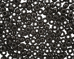 TOHO Opaque Jet Round 6/0 Seed Bead