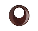 Tagua Nut Espresso Gypsy Hoop 25mm