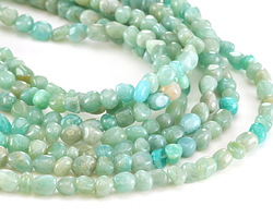 Russian Amazonite Mini Tumbled Nugget 5-7mm