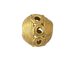 African Brass (Ghana) Circles Round 19-20mm