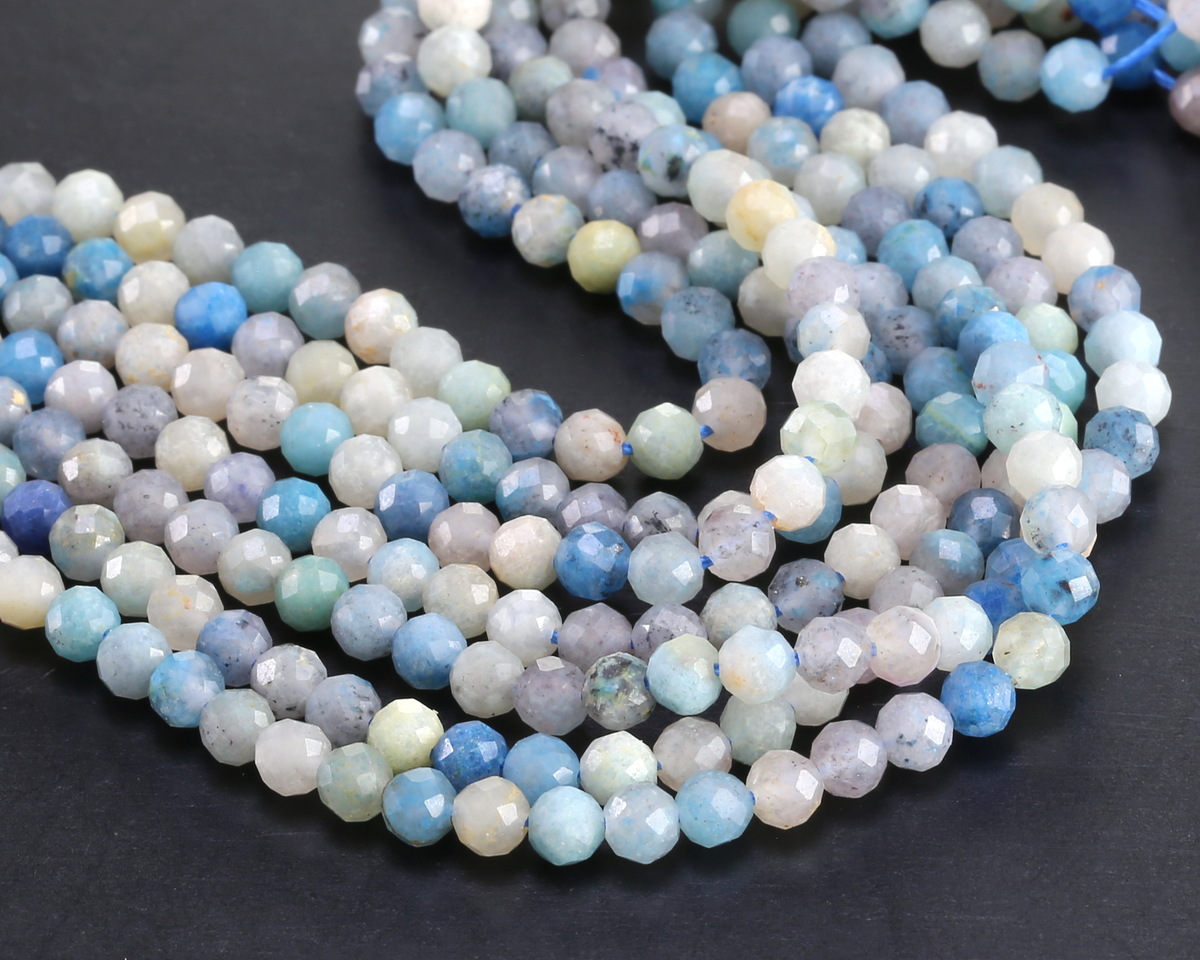 K2 Faceted Round 4mm