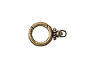 Antique Brass (plated) Swivel Charm Holder Clasp 20x13mm