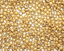 TOHO PermaFinish Galvanized (Matte) Starlight Round 8/0 Seed Bead