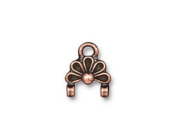 TierraCast Antique Copper (plated) Oasis Link 2-1 14x12mm