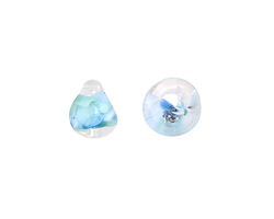 Unicorne Beads Glass Tropical Breeze Teardrop 9-10mm