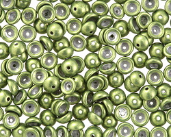 ColorTrends: Sueded Gold Fern Teacup 2x4mm Seed Bead