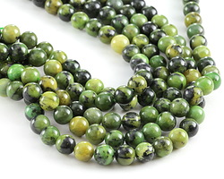 China Green Chrysoprase (A) Round 8mm