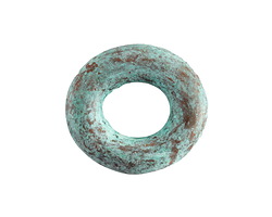 Mykonos Metalized Ceramic Copper Patina Ring 24-25mm