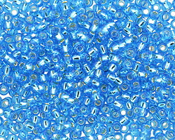 TOHO Dark Aqua (with Silver Lining) Round 8/0 Seed Bead