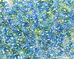 Miyuki Delica Electric Blue Lagoon Mix (DBMIX-21) 11/0 Seed Bead