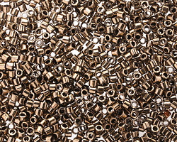 Miyuki Delica Metallic Dark Bronze (DMB0022) 10/0 Seed Bead