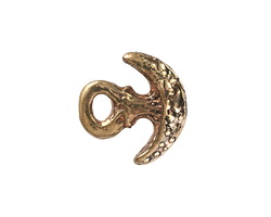 Green Girl Bronze Mushroom Toggle 18x19mm