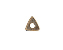 Mykonos Antique Brass (plated) Triangle Washer (large hole) 11mm