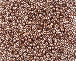 TOHO PermaFinish Galvanized Mauve Round 11/0 Seed Bead