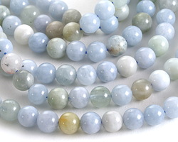 Aquamarine (multi) Round 8mm
