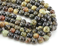 Green Garnet Round 8-9mm