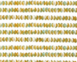 Czech Glass Sunny Coast Fire Polished Rondelle 2x3mm