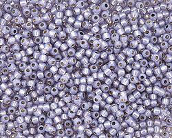 TOHO Permanent Milky Tanzanite (with Silver Lining) Round 11/0 Seed Bead