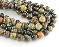 Green Garnet Round 10-11mm