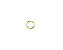 Gold (plated) Stainless Steel Jump Ring 7mm, 20 gauge