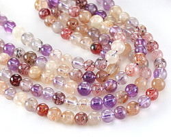 Rainbow Super Seven Round 6mm