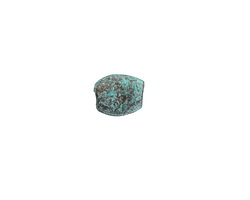 Mykonos Copper (plated) Patina Pinch Bead 10x8mm