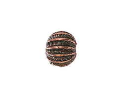 Mykonos Antique Copper (plated) Sea Urchin Round 12mm