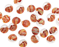 Unicorne Beads Glass Grand Canyon Mini Teardrop 5x7mm