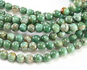 Dragon Blood Jade Round 6mm