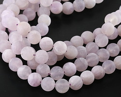 Lavender Amethyst (matte) Round 10mm