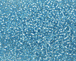 TOHO Aquamarine (with Silver Lining) Round 15/0 Seed Bead