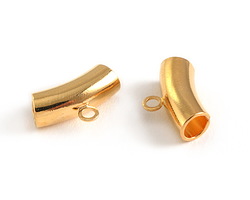 Gold (plated) Noodle Bail 10mm