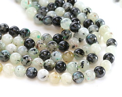 Chrysocolla w/ Tourmaline Round 6mm