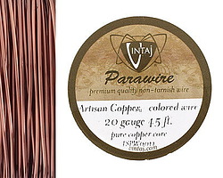 Vintaj Artisan Copper Parawire 20 gauge, 45 feet