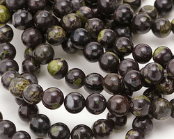 Flower Obsidian Round 8mm