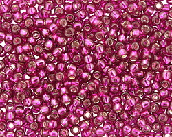 TOHO Dragonfruit (with Silver Lining) Round 8/0 Seed Bead