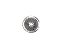 Mykonos Metalized Ceramic Antique Silver Washer 3x13mm