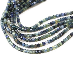 Sapphire (Thailand) (AAA) Microfaceted Cube 2mm