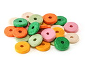 Mykonos Ceramic Island Sunset Thin Rondelle Mix 2-4x13mm
