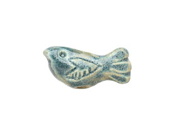 Gaea Ceramic Antique Folksy Bird 10-11x23-25mm