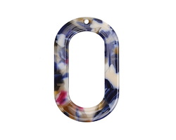 Zola Elements Twilight Acetate Oval Donut 27x44mm