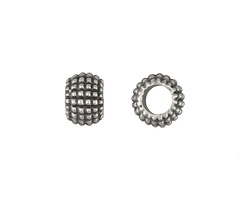 Mykonos Antique Silver (plated) Bali Spacer 8x10mm
