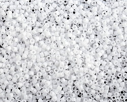 Miyuki Delica White (DB0200) 11/0 Seed Bead - 100 gram Package