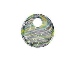 Unicorne Beads Glass Dragon's Tail Small Halo Disk 20mm