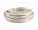 Metallic Pearl Round Leather Cord 2mm, 32 feet