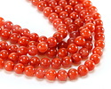 Nanhong Agate (AA - Southern Red Agate) Round 6mm