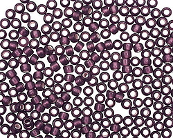 TOHO Amethyst (with Frosted Silver Lining) Round 8/0 Seed Bead