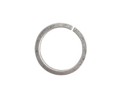 Nunn Design Antique Silver (plated) Square Wire Circle Jump Ring 12mm