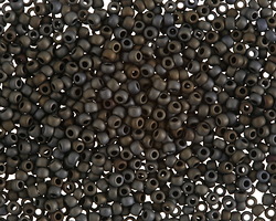 TOHO Frosted Metallic Iris Brown Round 11/0 Seed Bead